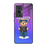 Gangsta Bear Vivo X70 Pro Glass Back Cover Online