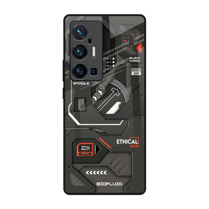 Tech Aesthetics Vivo X70 Pro Plus Glass Back Cover Online