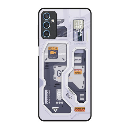 Tech Savvy Samsung Galaxy M52 5G Glass Back Cover Online