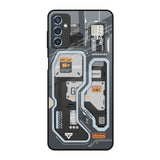 Retro Futuristic Samsung Galaxy M52 5G Glass Back Cover Online