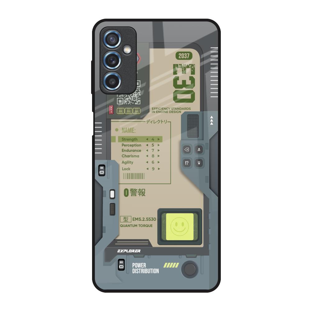 Art Station Samsung Galaxy M52 5G Glass Back Cover Online