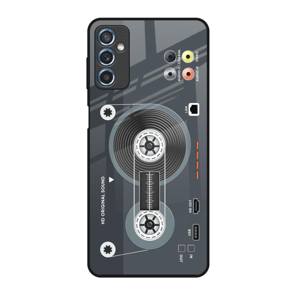 Retro Recorder Samsung Galaxy M52 5G Glass Back Cover Online