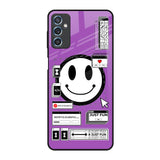 Code with Smile Samsung Galaxy M52 5G Glass Back Cover Online