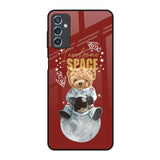Astronaut Bear Samsung Galaxy M52 5G Glass Back Cover Online