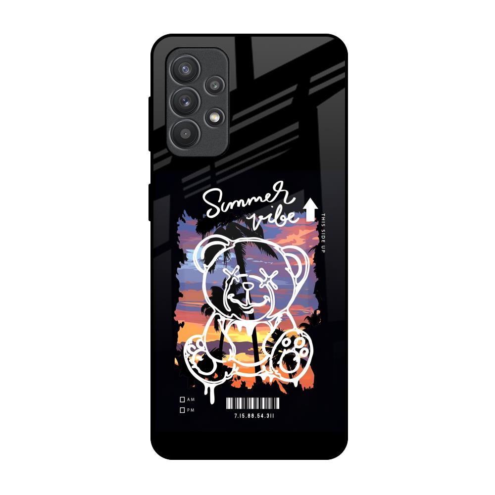 Summer Vibe Samsung Galaxy M32 5G Glass Back Cover Online