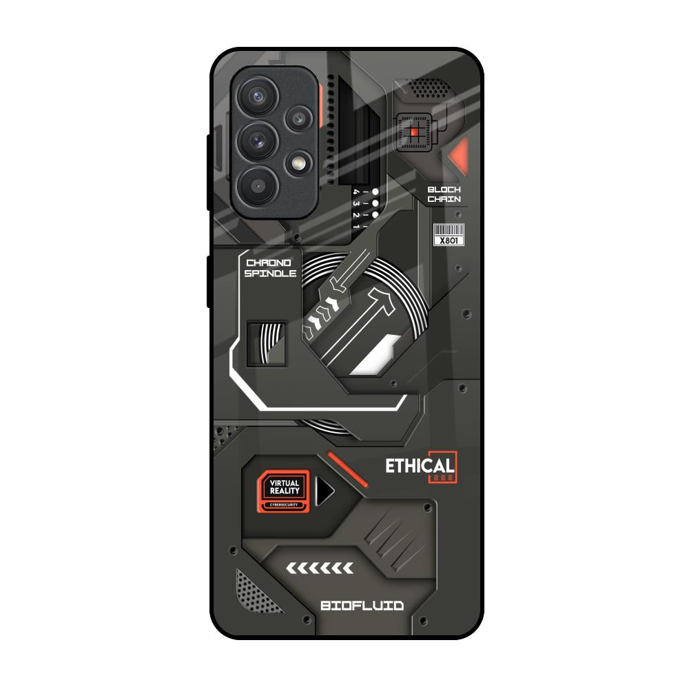 Tech Aesthetics Samsung Galaxy M32 5G Glass Back Cover Online