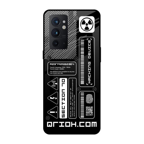 Futuristic Art OnePlus 9RT Glass Back Cover Online