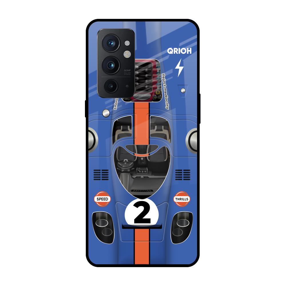 Car Adiction OnePlus 9RT Glass Back Cover Online