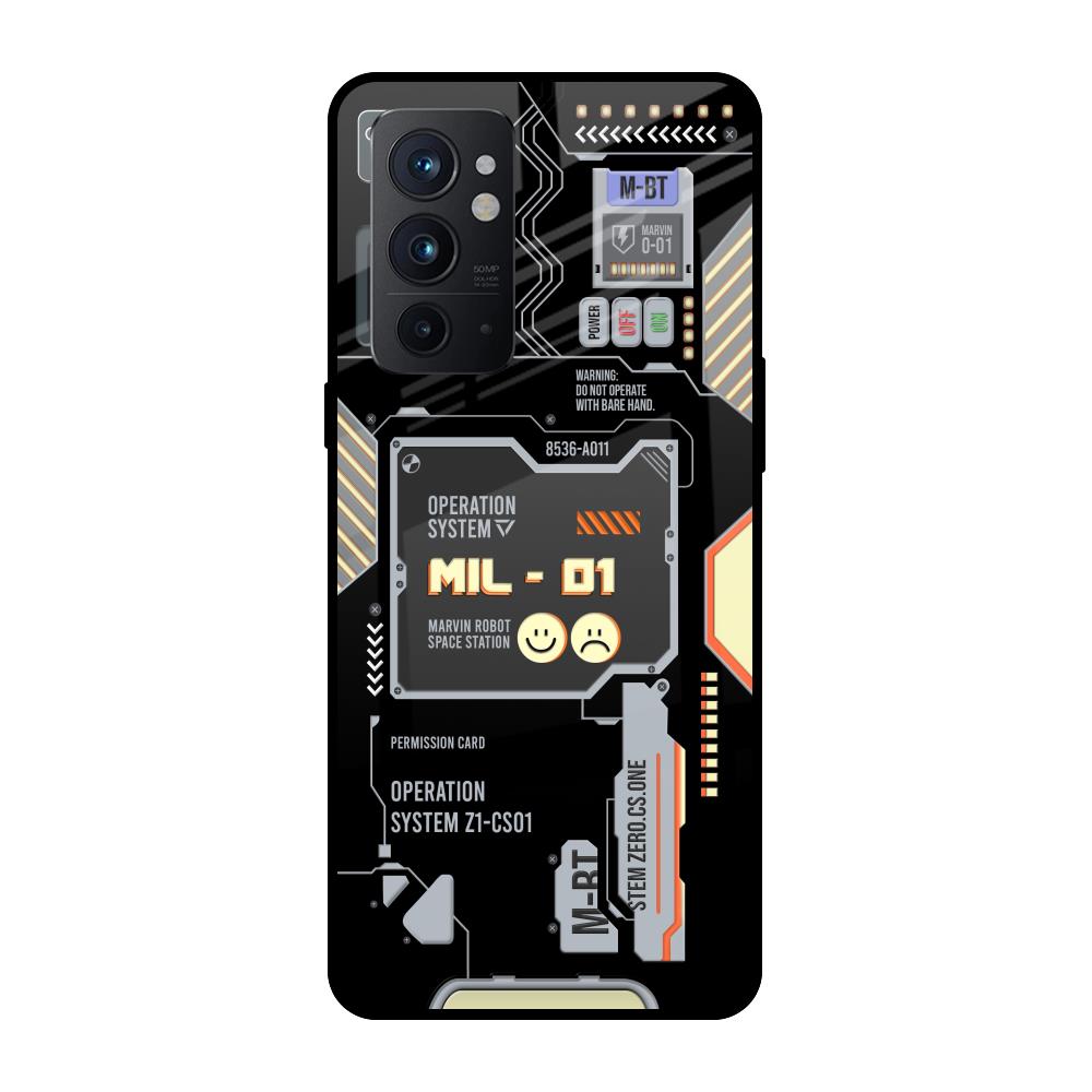 Exposed Parts OnePlus 9RT Glass Back Cover Online