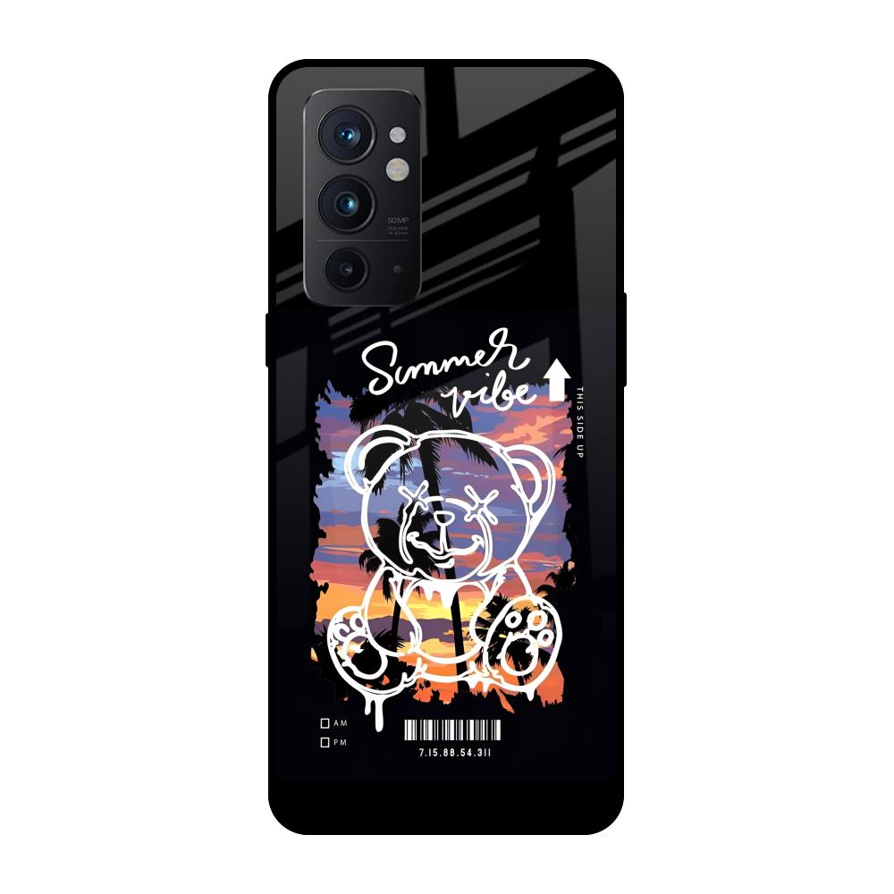 Summer Vibe OnePlus 9RT Glass Back Cover Online