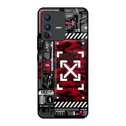 Technology Art Vivo V23 Pro 5G Glass Back Cover Online