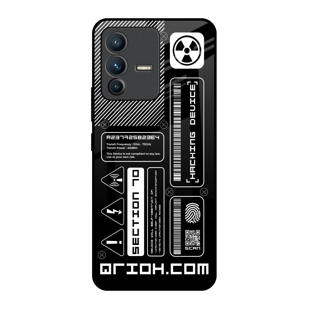 Futuristic Art Vivo V23 Pro 5G Glass Back Cover Online