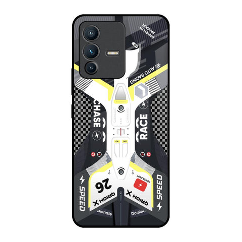 Car Enthusiast Vivo V23 Pro 5G Glass Back Cover Online