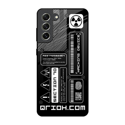 Futuristic Art Samsung Galaxy S21 FE 5G Glass Back Cover Online