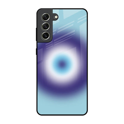 Evil Eye Art Samsung Galaxy S21 FE 5G Glass Back Cover Online