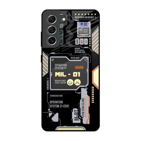 Exposed Parts Samsung Galaxy S21 FE 5G Glass Back Cover Online