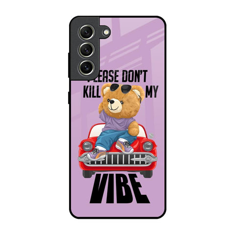 Don't Kill My Vibe Samsung Galaxy S21 FE 5G Glass Back Cover Online