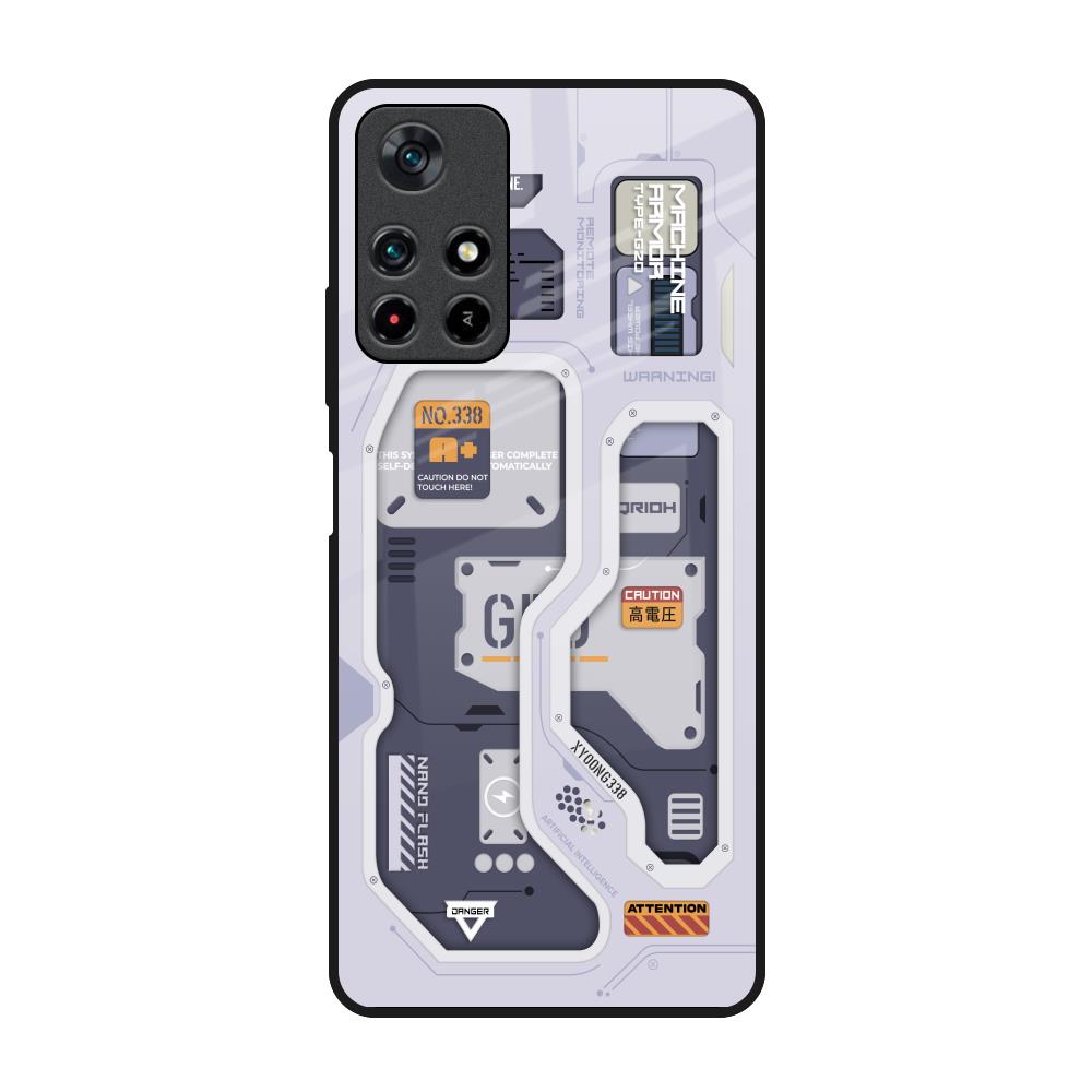 Tech Savvy Poco M4 Pro 5G Glass Back Cover Online