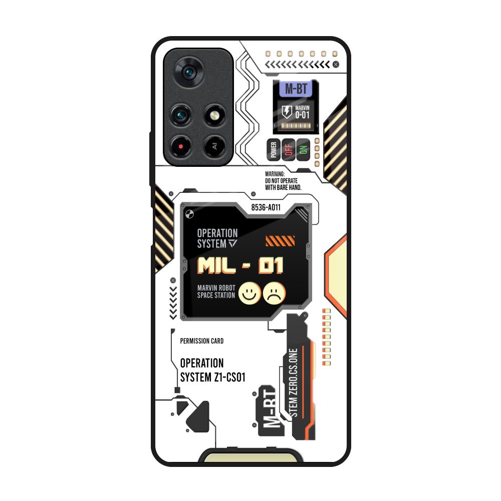 Tech Display Poco M4 Pro 5G Glass Back Cover Online
