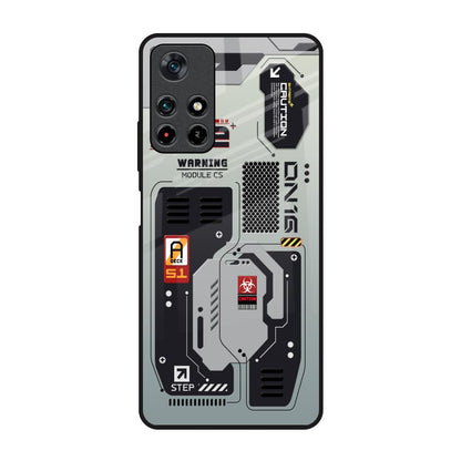 Techno Vibes Redmi Note 11T 5G Glass Back Cover Online