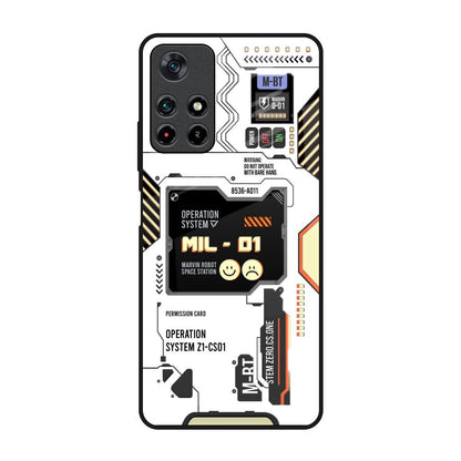 Tech Display Redmi Note 11T 5G Glass Back Cover Online