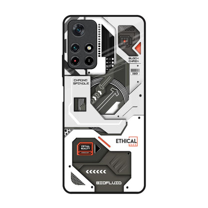 Explore Circuit Redmi Note 11T 5G Glass Back Cover Online
