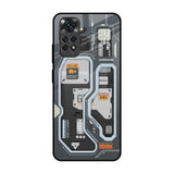 Retro Futuristic Redmi Note 11S Glass Back Cover Online