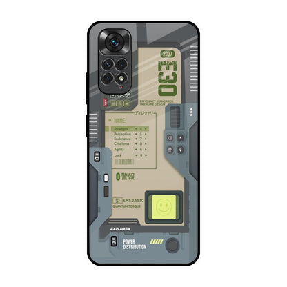 Art Station Redmi Note 11S Glass Back Cover Online