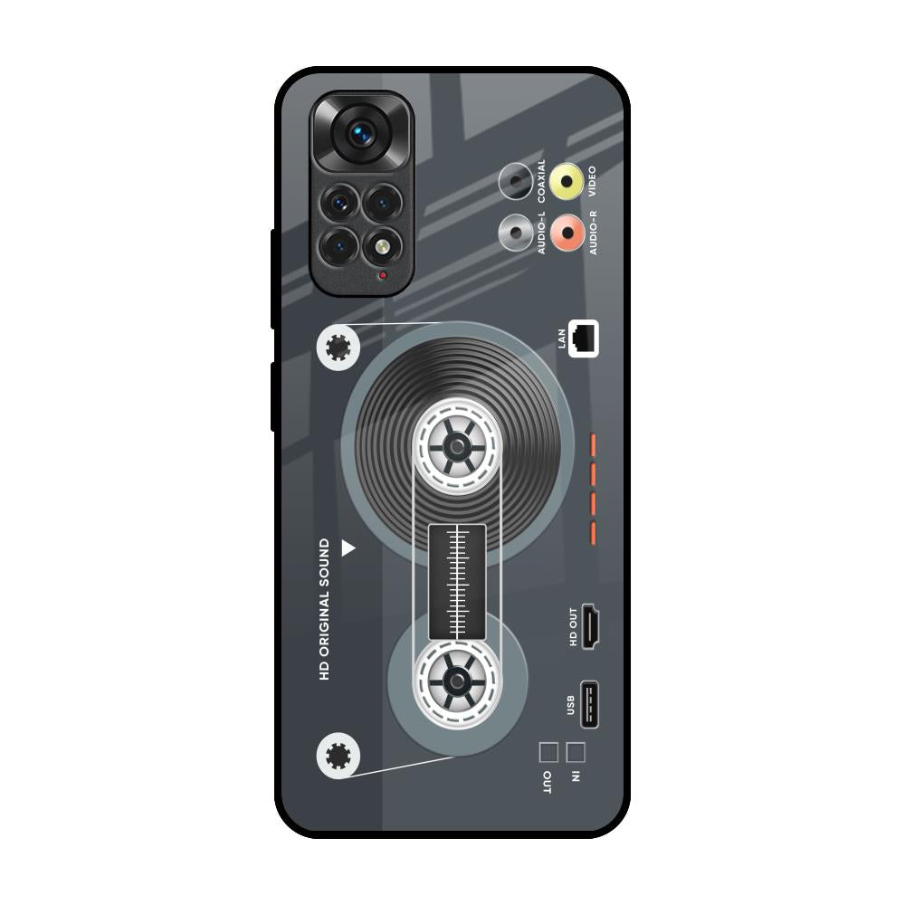 Retro Recorder Redmi Note 11S Glass Back Cover Online