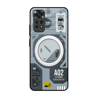 Modern Technology Redmi Note 11S Glass Back Cover Online