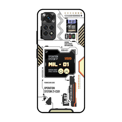 Tech Display Redmi Note 11S Glass Back Cover Online