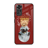 Astronaut Bear Redmi Note 11S Glass Back Cover Online