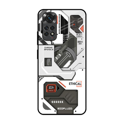 Explore Circuit Redmi Note 11S Glass Back Cover Online