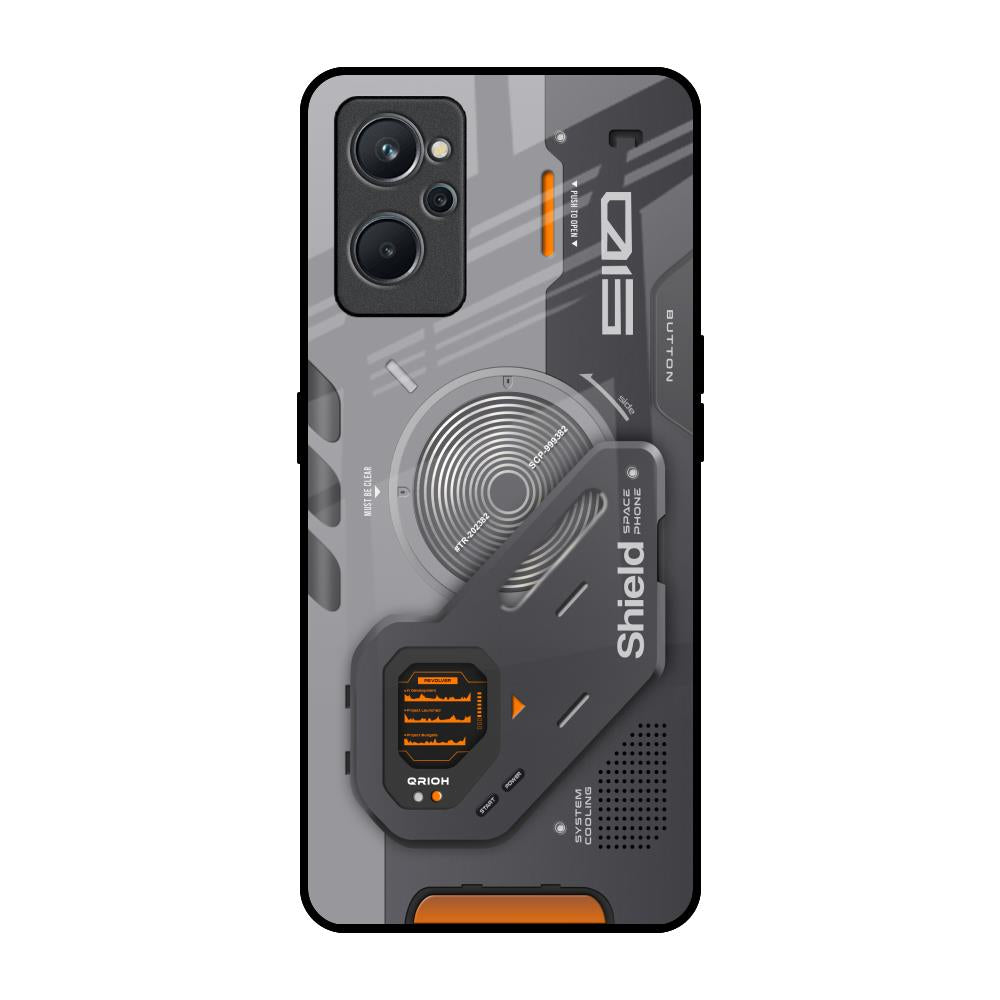 Tech Lifestyle Realme 9i Glass Back Cover Online