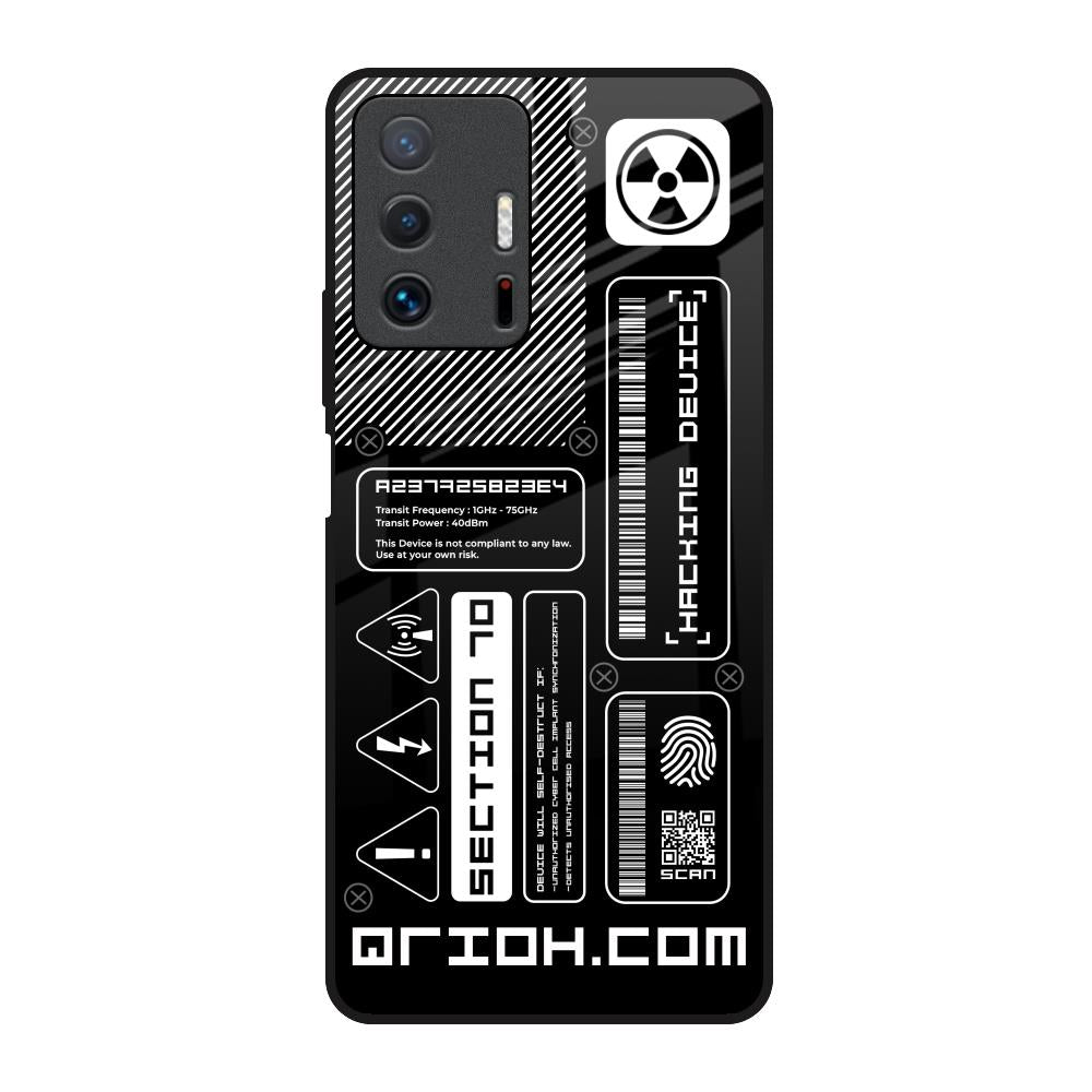 Futuristic Art Mi 11T Pro 5G Glass Back Cover Online