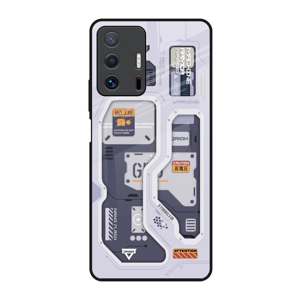 Tech Savvy Mi 11T Pro 5G Glass Back Cover Online