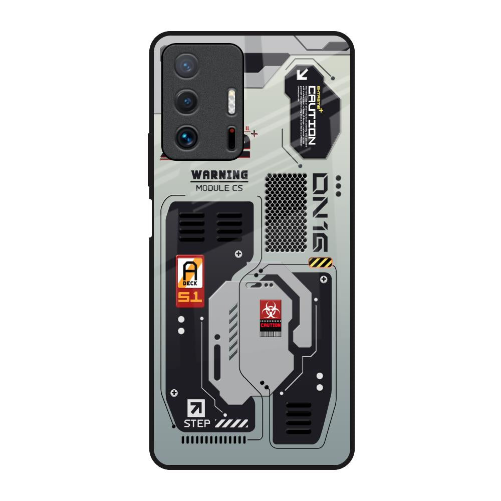Techno Vibes Mi 11T Pro 5G Glass Back Cover Online