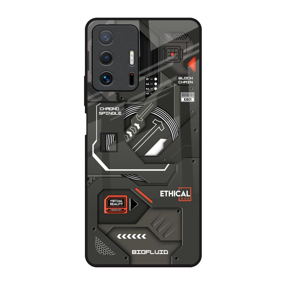 Tech Aesthetics Mi 11T Pro 5G Glass Back Cover Online