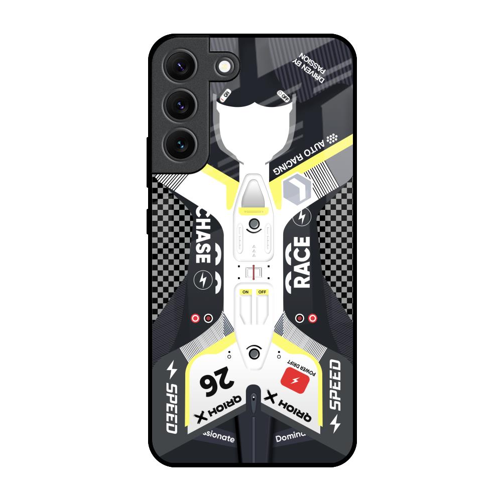 Car Enthusiast Samsung Galaxy S22 5G Glass Back Cover Online