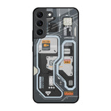 Retro Futuristic Samsung Galaxy S22 5G Glass Back Cover Online