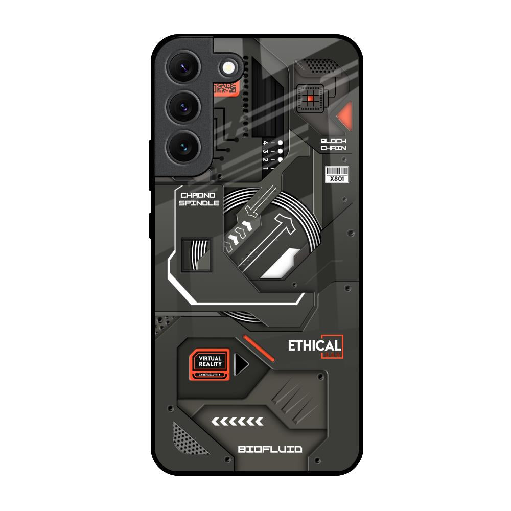 Tech Aesthetics Samsung Galaxy S22 5G Glass Back Cover Online