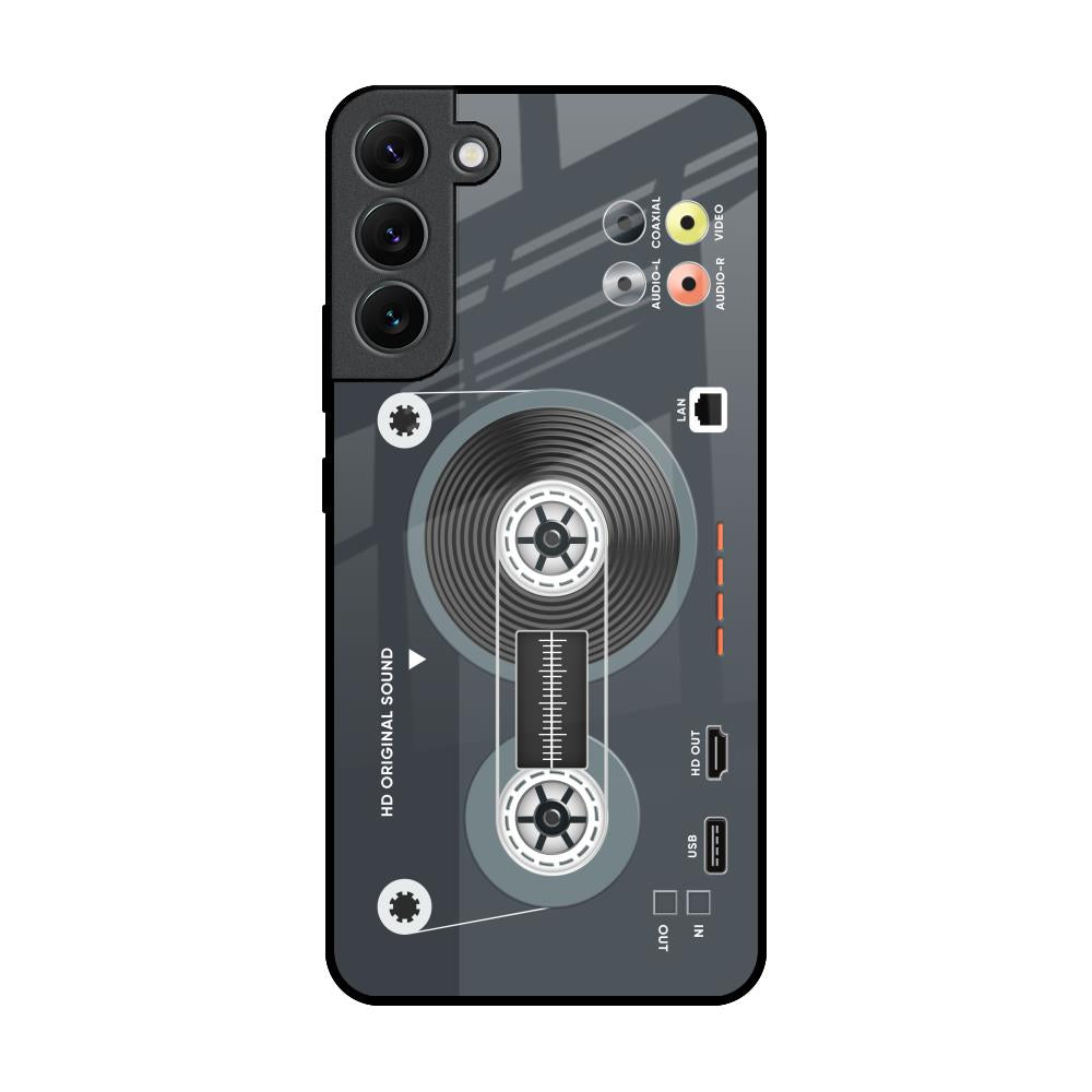 Retro Recorder Samsung Galaxy S22 Plus 5G Glass Back Cover Online