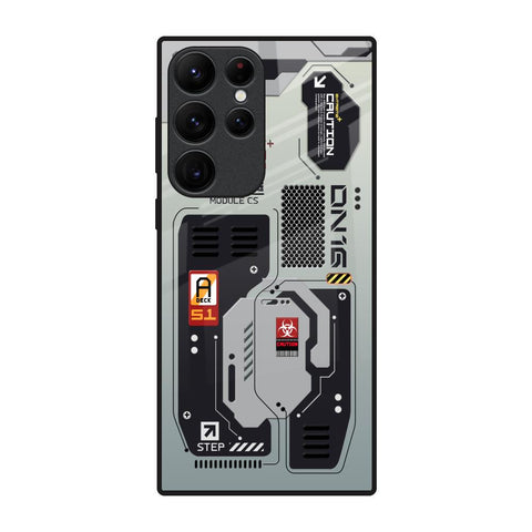 Techno Vibes Samsung Galaxy S22 Ultra 5G Glass Back Cover Online