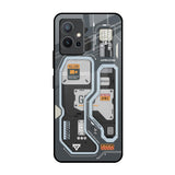Retro Futuristic Vivo Y75 5G Glass Back Cover Online