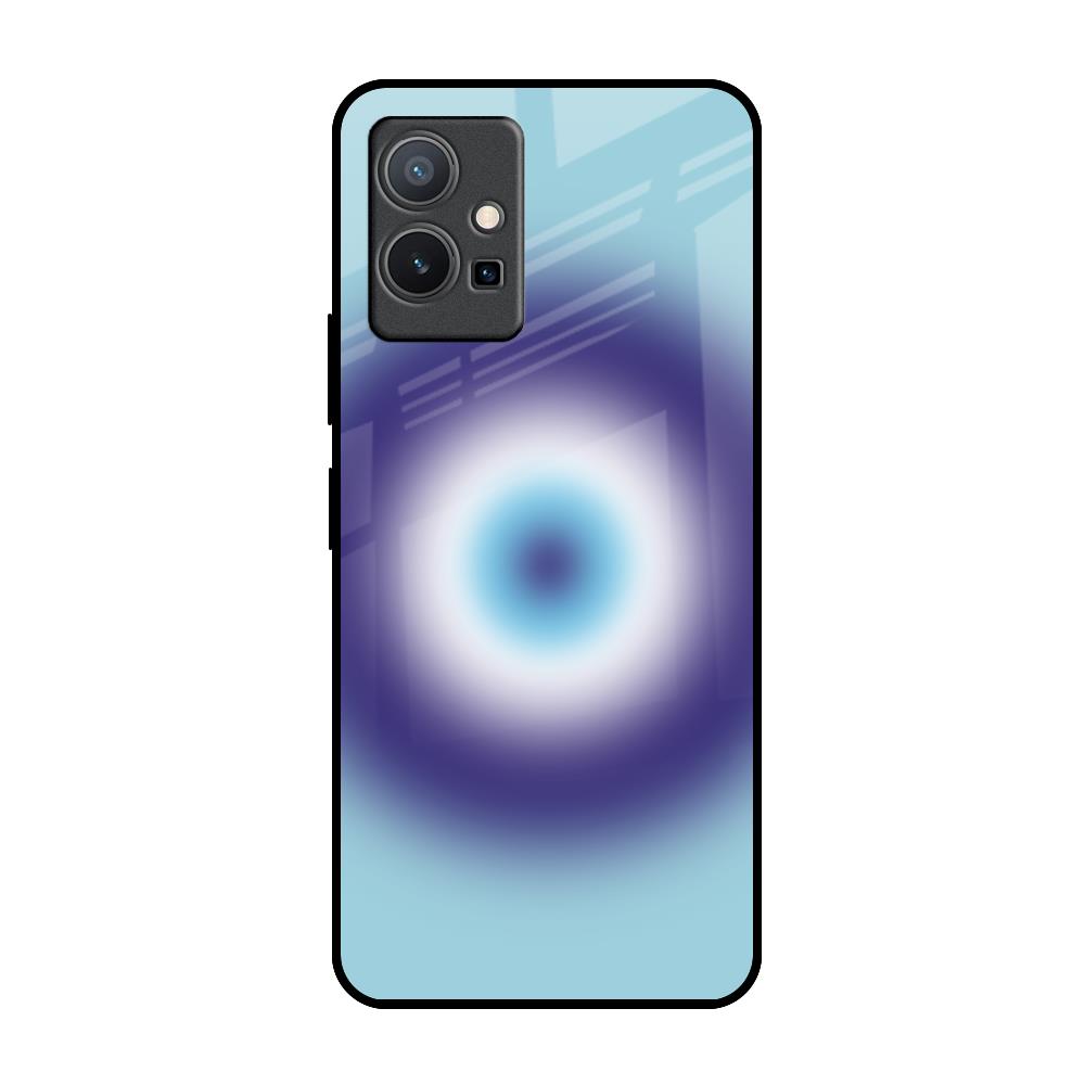 Evil Eye Art Vivo Y75 5G Glass Back Cover Online