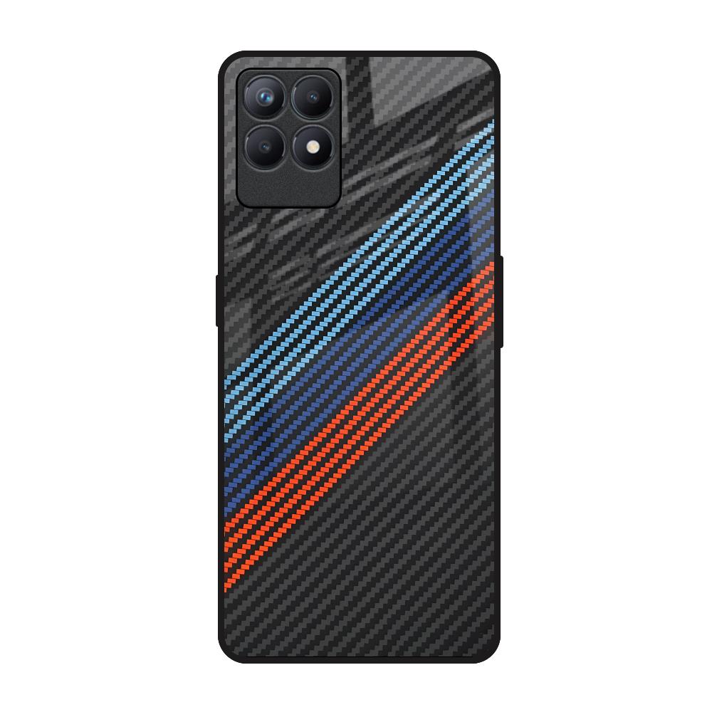 Carbon Inspired Realme Narzo 50 Glass Back Cover Online