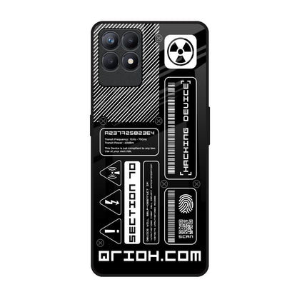 Futuristic Art Realme Narzo 50 Glass Back Cover Online