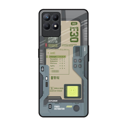 Art Station Realme Narzo 50 Glass Back Cover Online