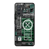 Green Camo Circuit Vivo V23e 5G Glass Back Cover Online