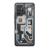 Retro Futuristic Vivo V23e 5G Glass Back Cover Online